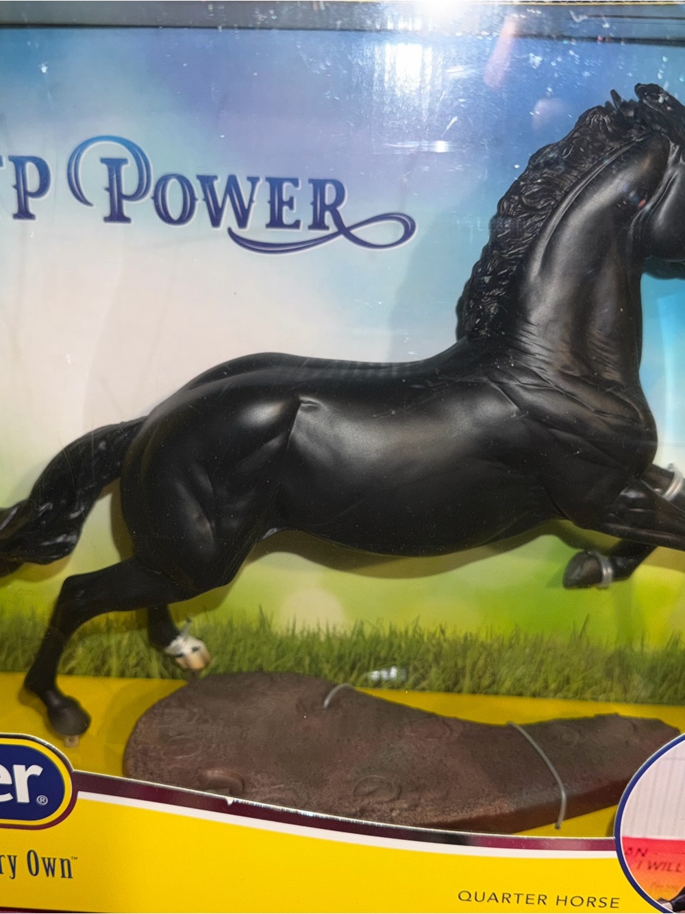 Breyers ATP Power Black Quarter Horse Model